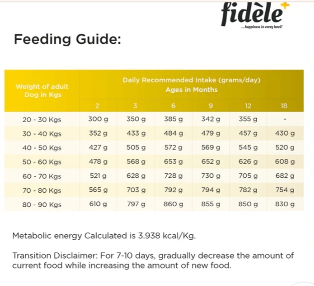 Fidele+ Large Breed Puppies Dry Dog Food