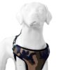 Army police dog Canvas Padded chest harness (Large)