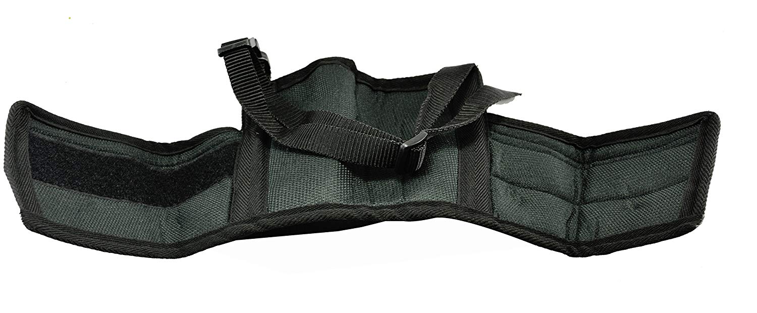 Army Mesh Double Locking Polyester muzzle Padded(Small)