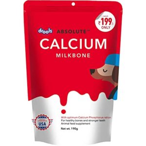 Drools Absolute Calcium Dog Bone For All Life Stages Pouch, 190g