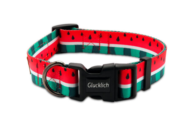 Glucklich Everyday Printed Collar (Watermelon Sugar M size)