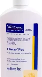 Virbac Flea and Tick Virbac Clinar-Pet Anti-Tick Shampoo Dog Shampoo (100 ml)