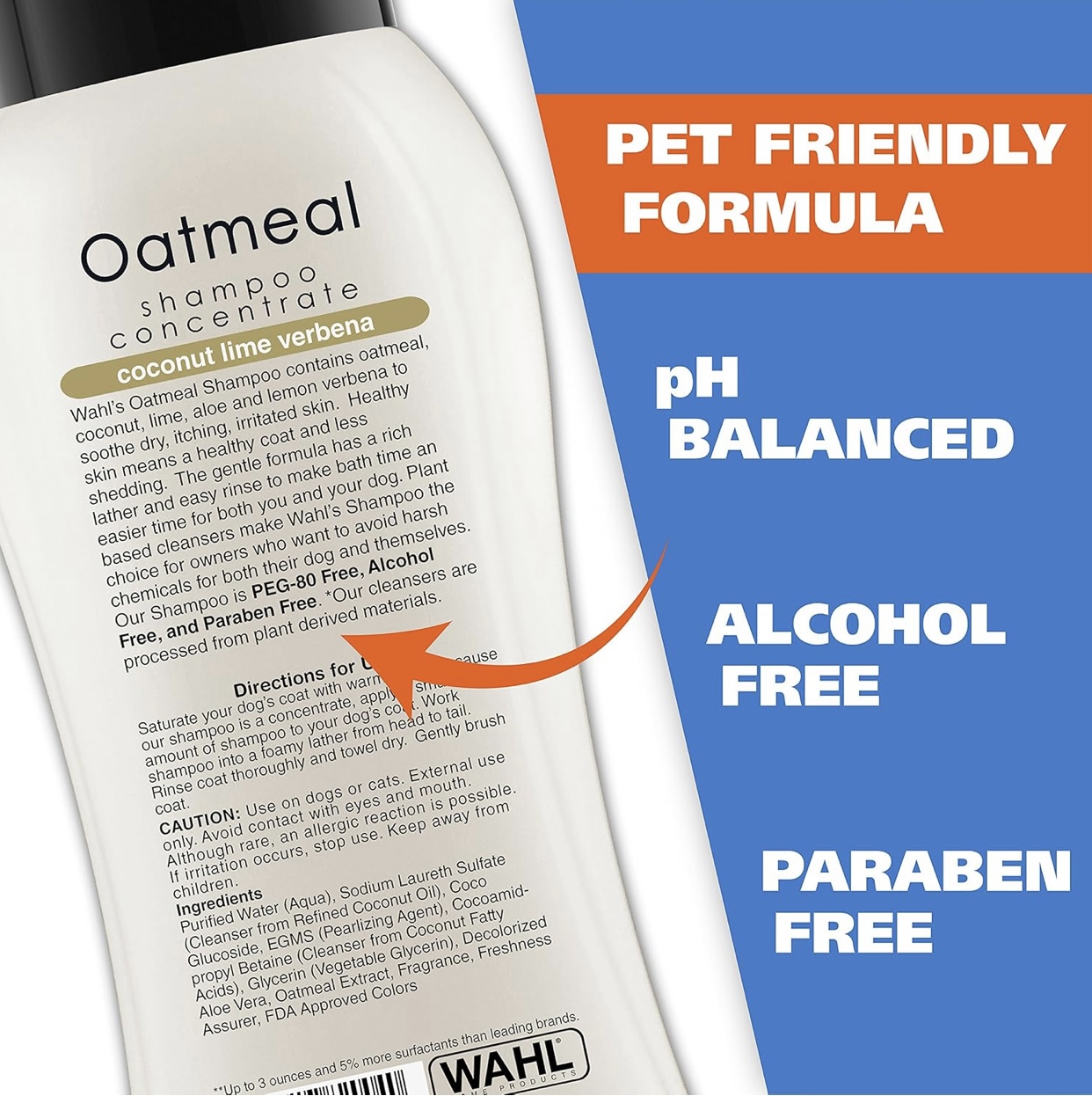 Wahl oatmeal shampoo - 700 ml
