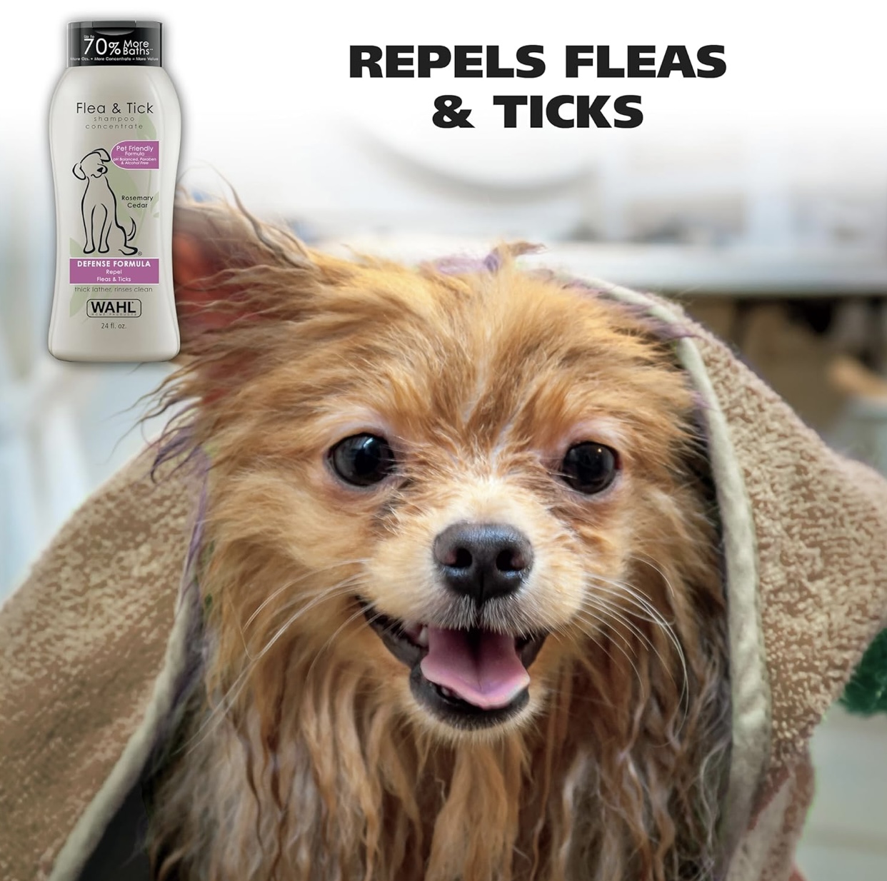 Wahl Flea and Tick shampoo 700 ml