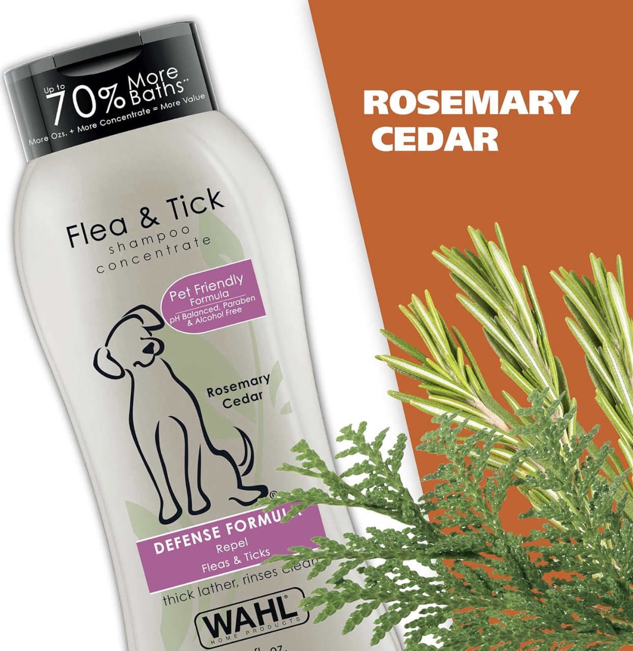 Wahl Flea and Tick shampoo 700 ml