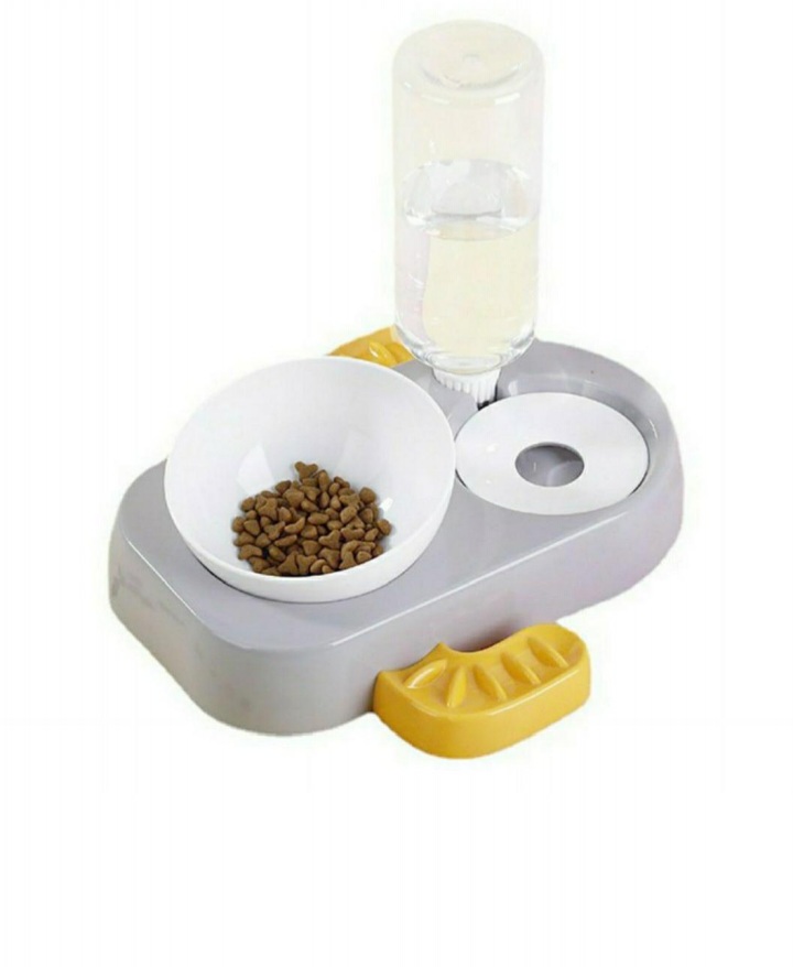 2 in 1 cat feeding with dispenser 500ml