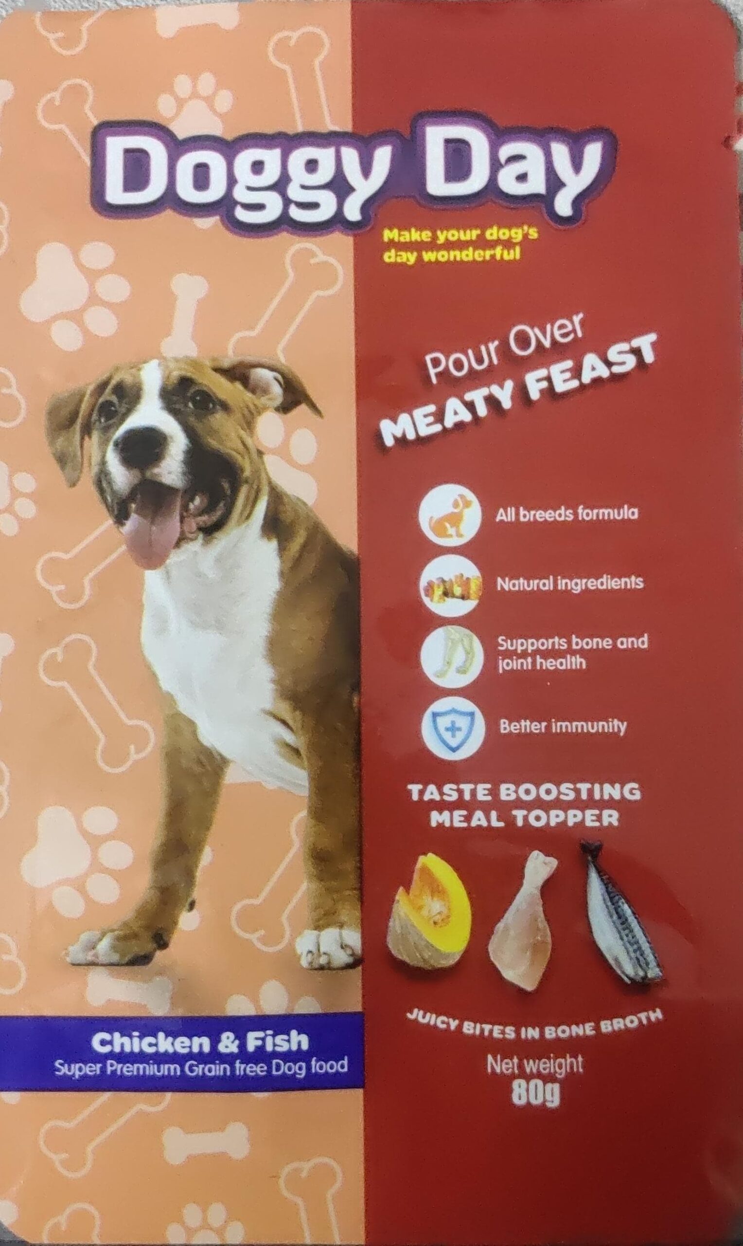 Doggy day chicken & fish gravy (80grms)