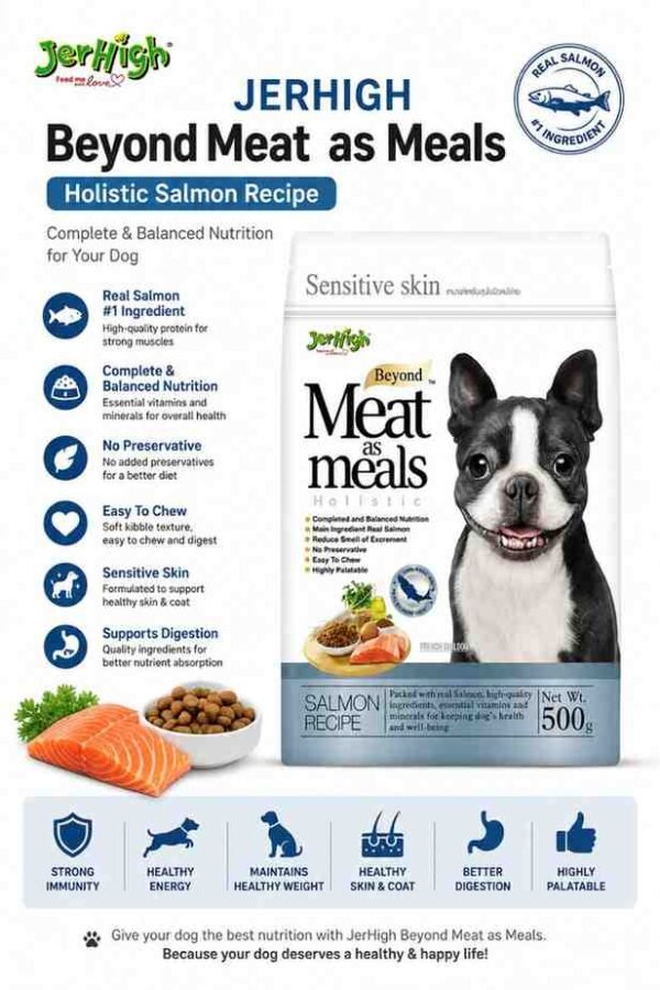 Jerhigh meat as meals salmon 500g
