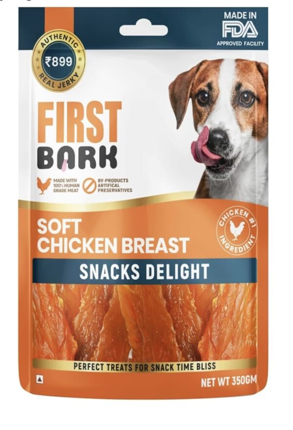 First bark soft chicken breast
