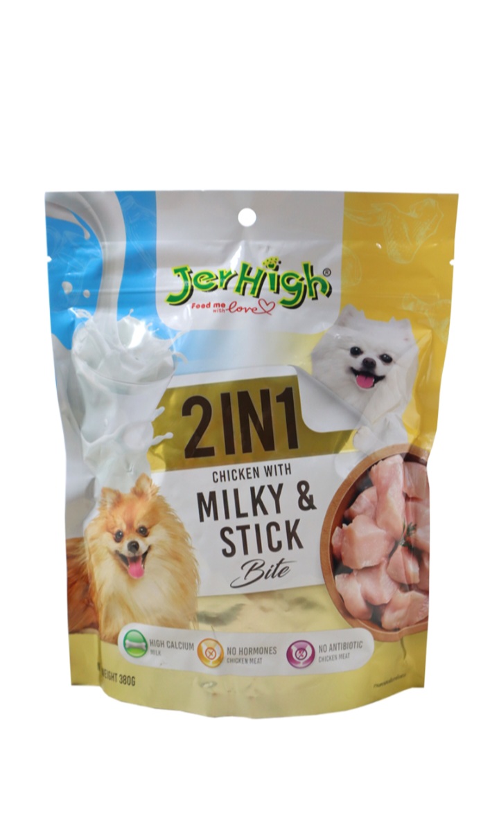 JerHigh milky & stick 2 in 1 (380grms)
