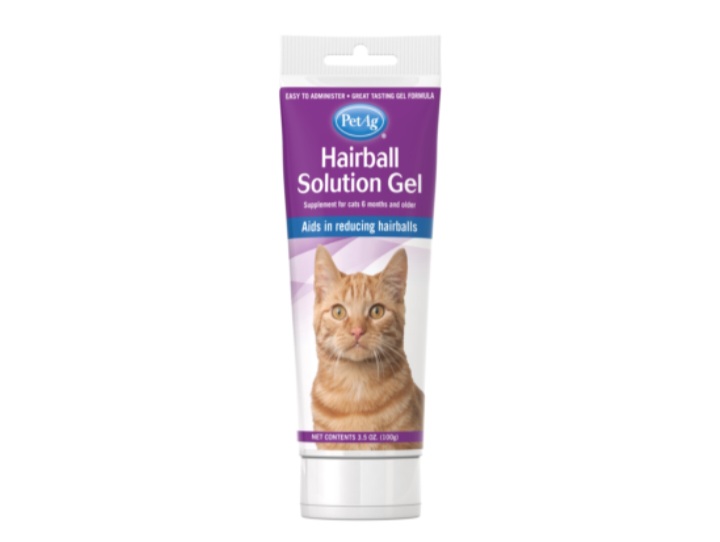 Petag Hairball Solution Gel Supplement for Cats