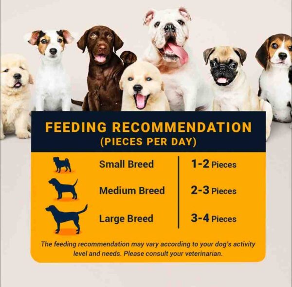 Bowlers mango jerky treats 120grms