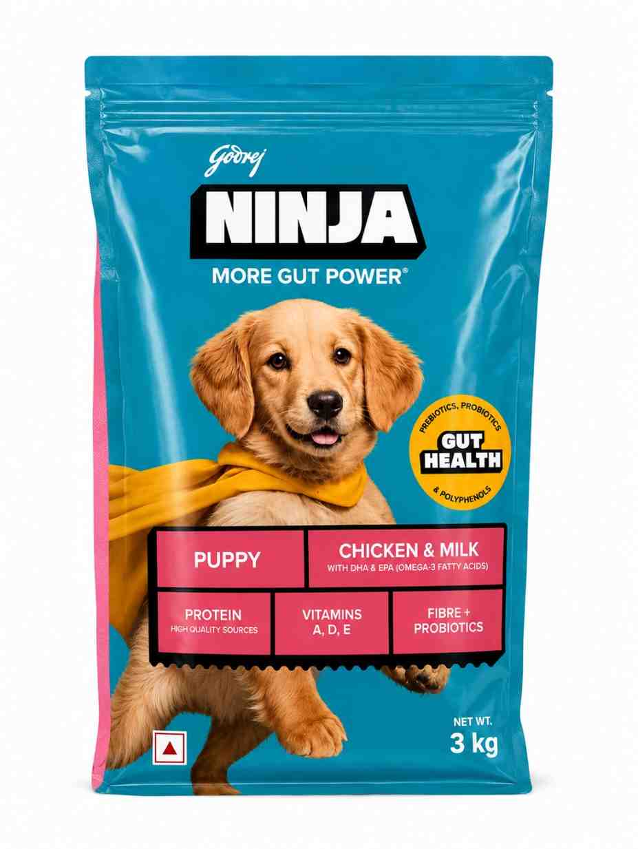 Ninja puppy chicken &milk3kg