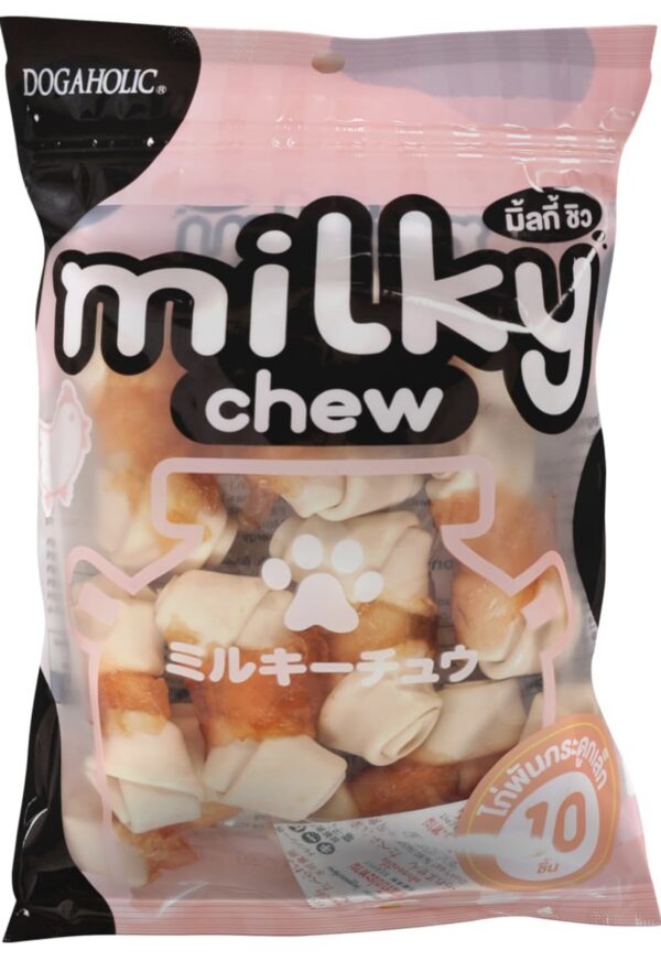 Dogaholic Milky Chew Chicken milk Flavoured bone style