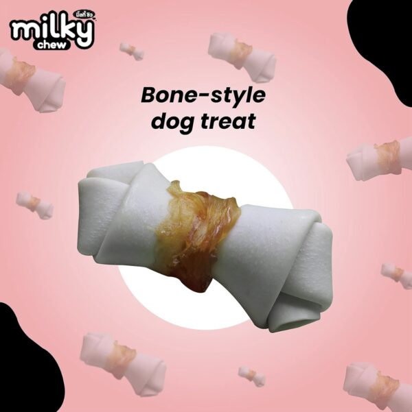 Dogaholic Milky Chew Chicken milk Flavoured bone style
