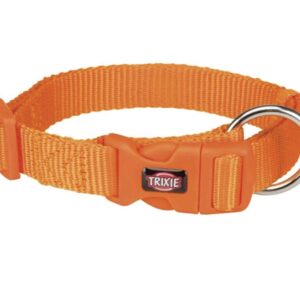 Trixie premium collar Papaya color S-M