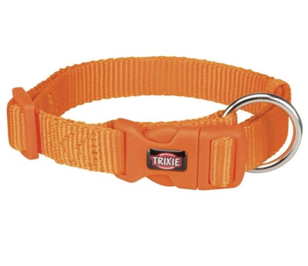 Trixie premium collar Papaya color S-M