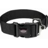 Trixie Extra wide premium dog collar black L-XXL