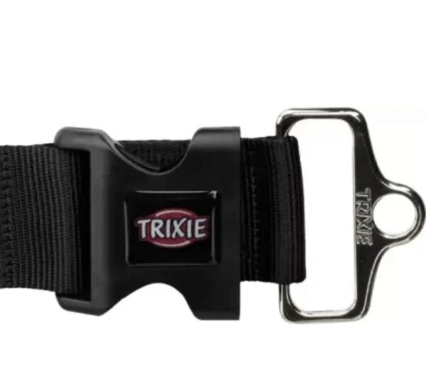 Trixie Extra wide premium dog collar black L-XXL