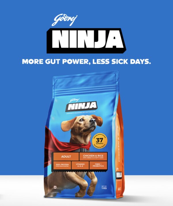 Godrej NINJA Adult Dog Food- Chicken & Vegetable