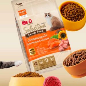 Me-O Gold Selection Grain Free - Salmon & Chicken - 400 gms