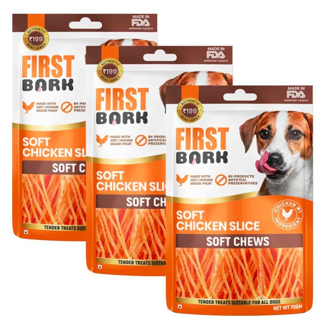 First Bark – Chicken Chips with Cheese | Soft Chews for Dogs - Image 2