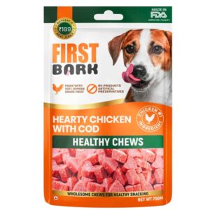 First Bark – Hearty Chicken with Cod | Healthy Chews for Dogs