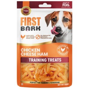 First Bark – Chicken Cheese Ham Training Treats for Dogs