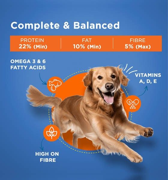 Godrej Ninja Dog Food 20kg chicken and multigrain adult dry dog food bag