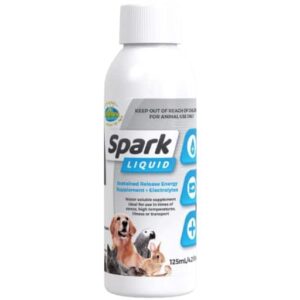 Spark Liquid – Instant Energy Supplement with Electrolytes for Pets (125ml)