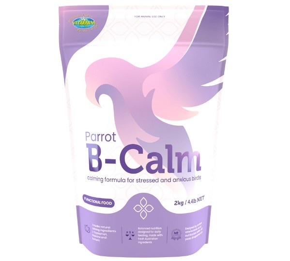 Vetafarm Parrot B-Calm Functional Bird Food 2kg