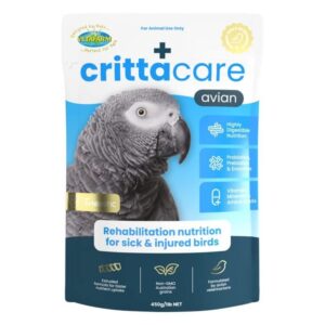 Vetafarm CrittaCare Avian 450g – Rehabilitation Nutrition for Sick & Injured Birds