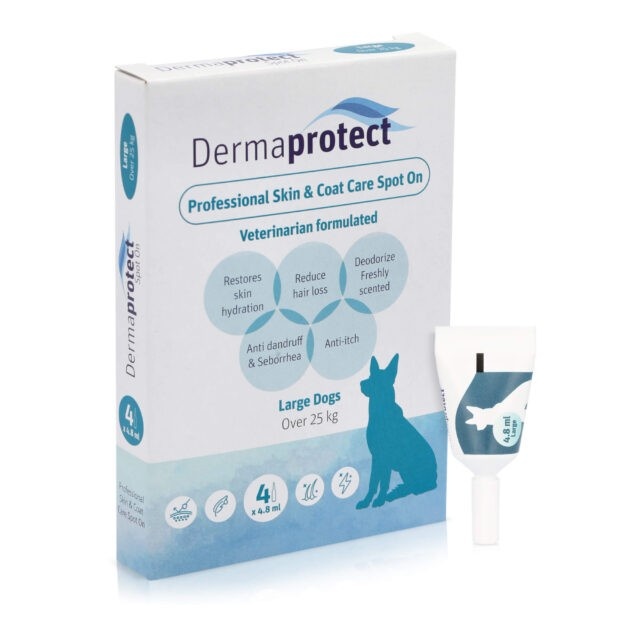 Dermaprotect Professional Skin & Coat Care Spot On for Large Dogs (Over 25kg)