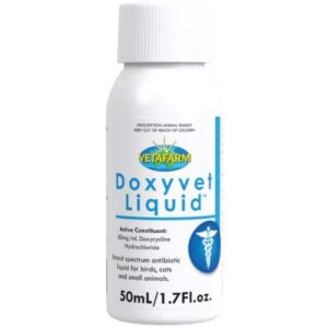 Vetafarm Doxyvet Liquid for Birds, Cats & Small Animals 50ml