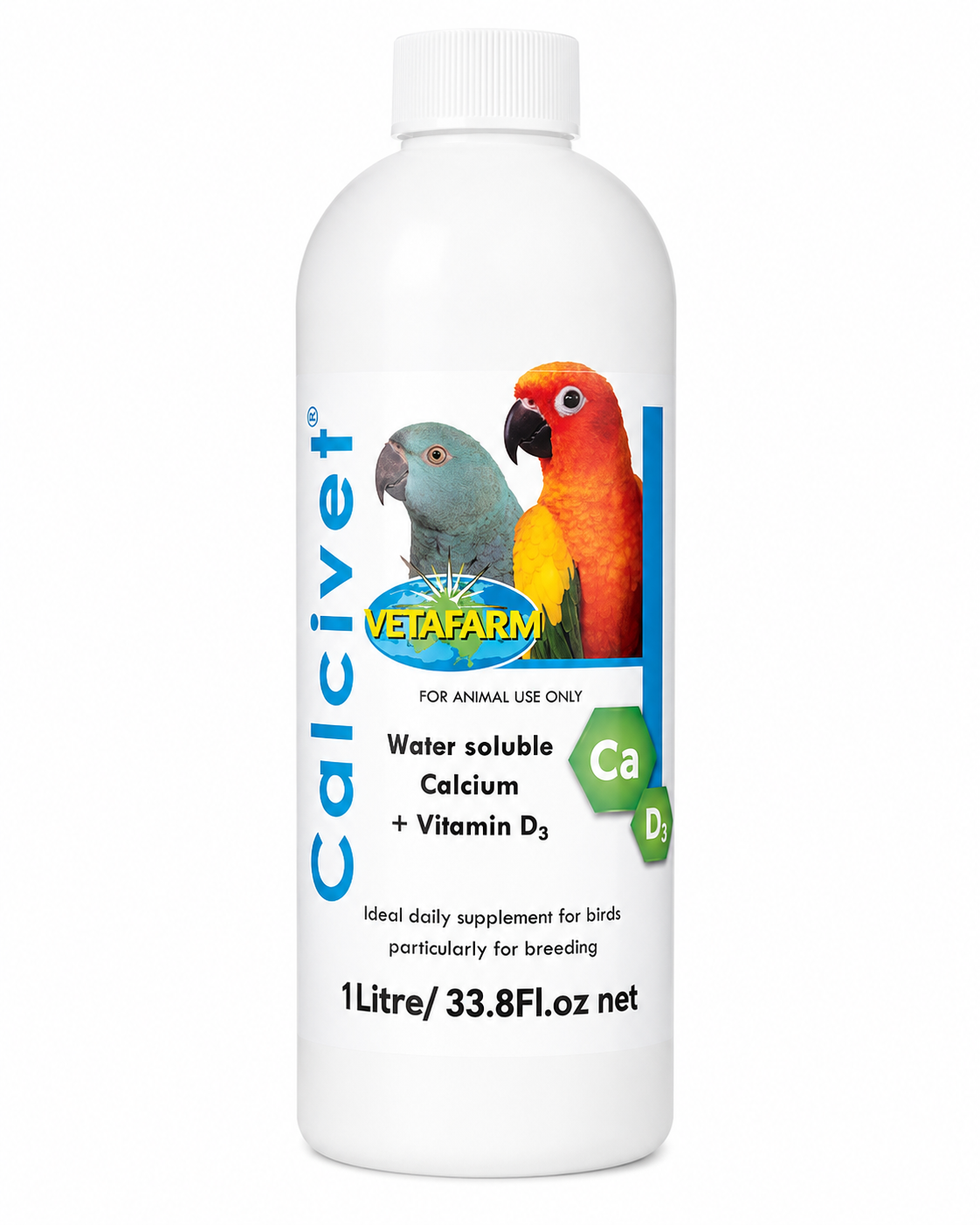 Vetafarm Calcivet Calcium + Vitamin D3 for Birds