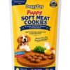 Doggy Day Puppy Soft Meat Cookies – Real Chicken Training Treats- Pack of 36