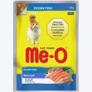 Me-O Adult Ocean Fish Gravy – 80g x 12 Pouches