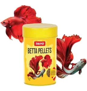 Taiyo Betta Pellet Fish Food – 45g Tin