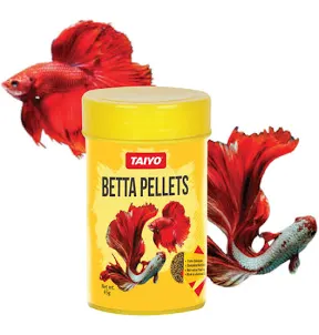 Taiyo Betta Pellet Fish Food – 45g Tin