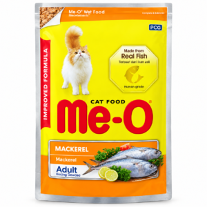 Me-O Adult Mackerel Gravy – 80g x 12 Pouches