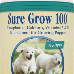 PetAg Sure Grow 100 Puppy Supplement – 100 Chewable Tablets (270 g)