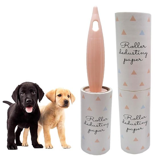 Lint Roller Strong Sticky 10 CM – Pet Hair & Dust Remover with 2 Refills