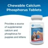 PetAg Calcium Phosphorus Chewable Tablets for Dogs & Cats – 50 Tablets