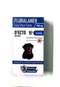 D’ECTO FLURALANER Easy Chew Tablet 1000 mg – (20–39 kg)
