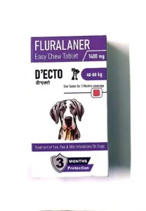 D’ECTO FLURALANER Easy Chew Tablet 1400 mg – (40–60 kg)