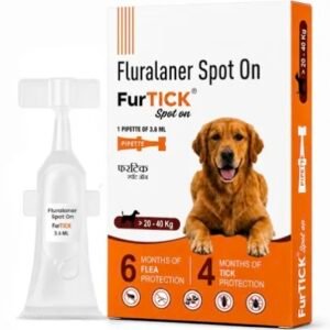 FurTICK Fluralaner Spot On for Dogs – 20–40 kg